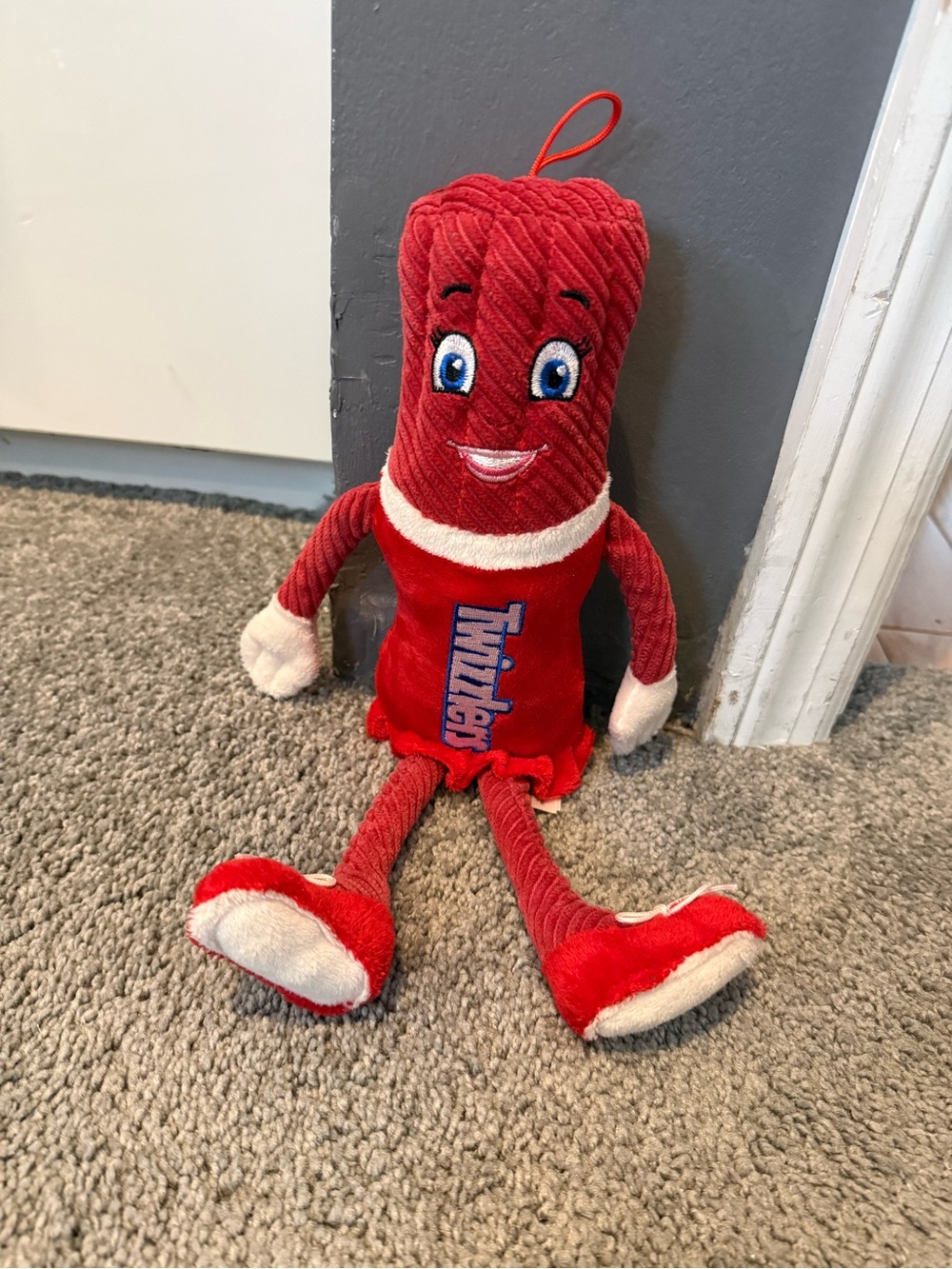 HERSHEY’S TWIZZLERS Red Plush Character Kids Toy - Soft Lovey
